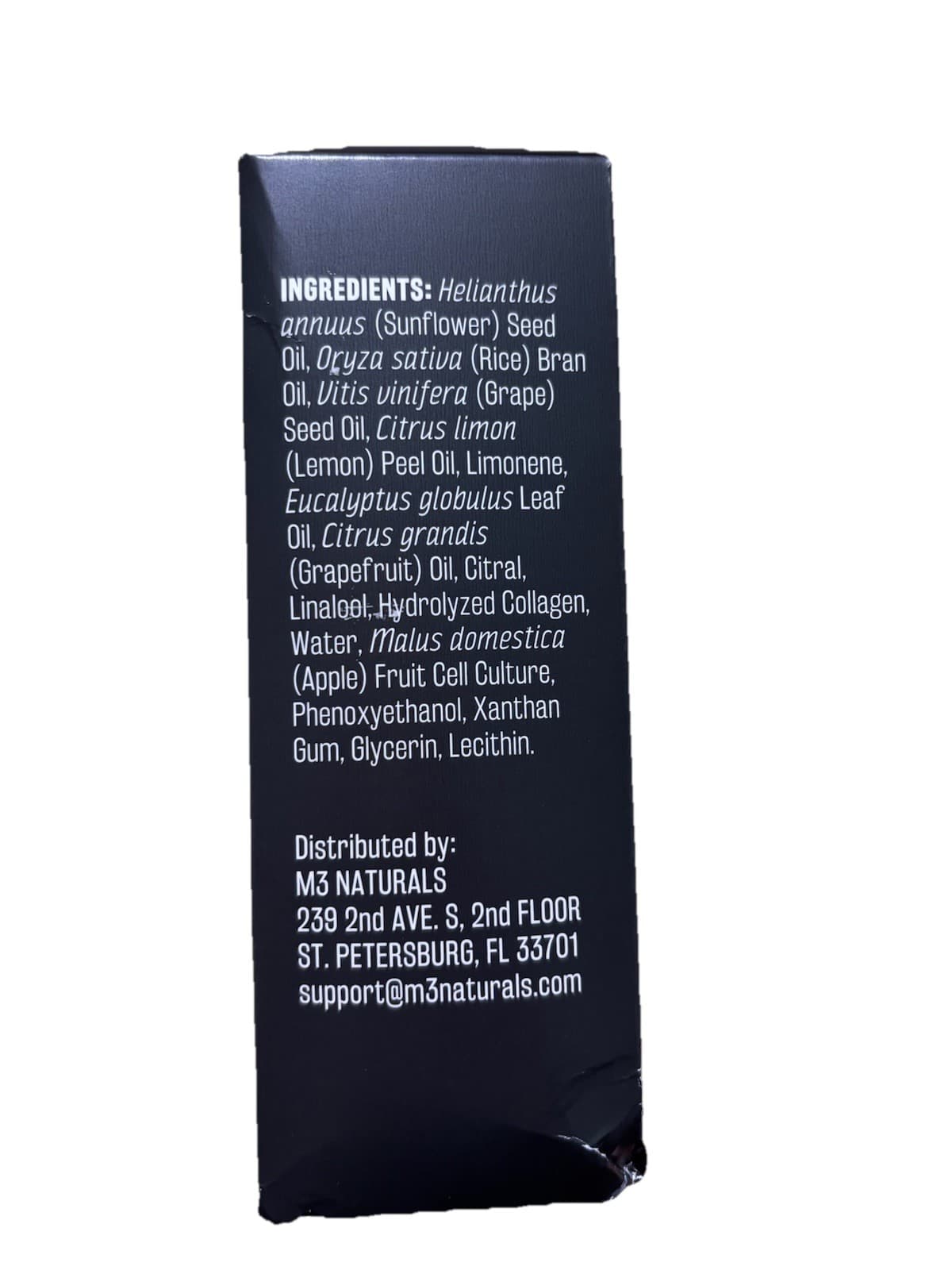 M3 Naturals Anti-Cellulite Massage Oil Collagen Stem Cell 8 fl oz Lemon Eucalyp… - Thumbnail 2