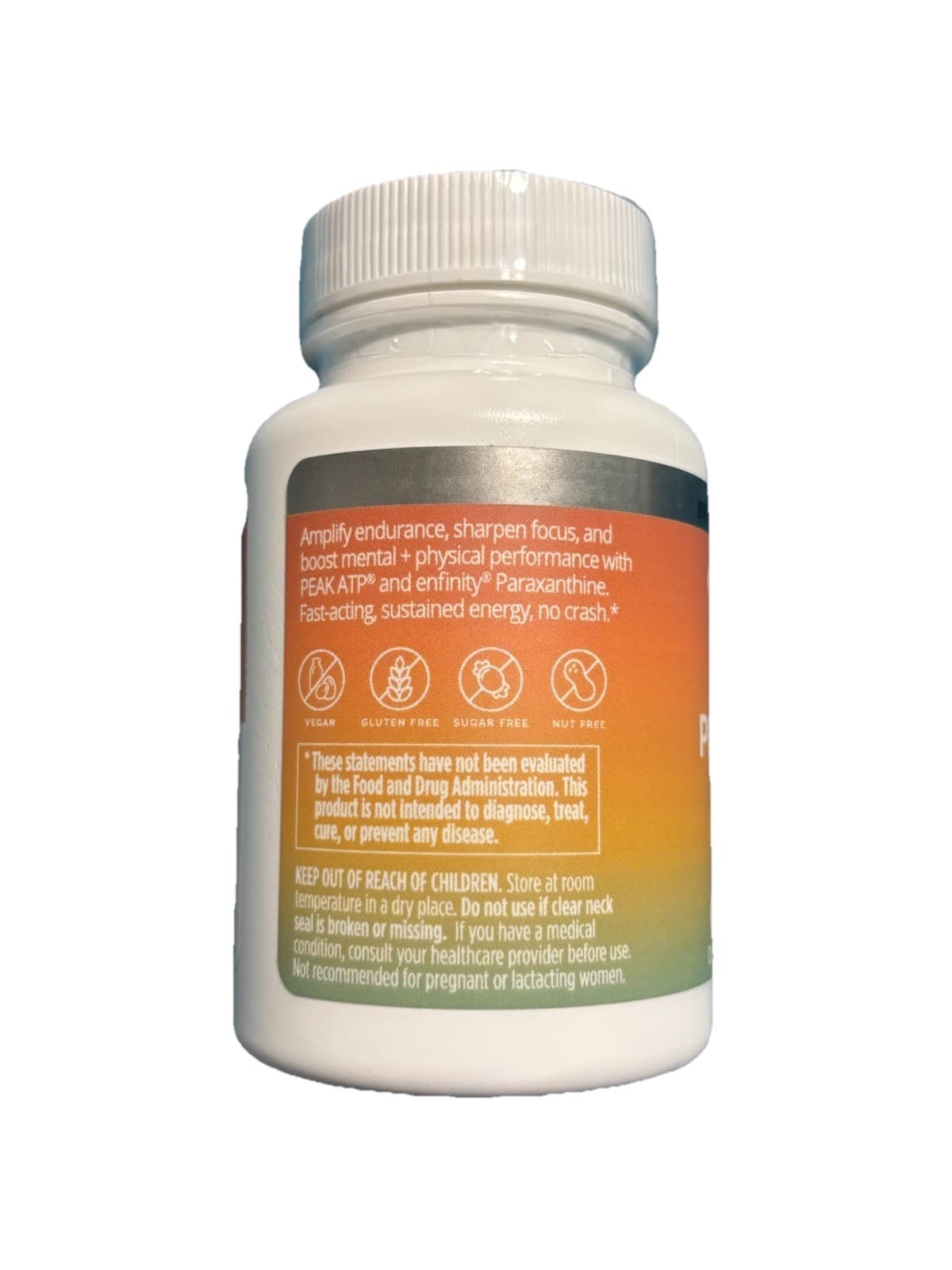 BrainMD Peak Energy PEAK ATP Paraxanthine Vegan Gluten-Free 30 Capsules - Thumbnail 3