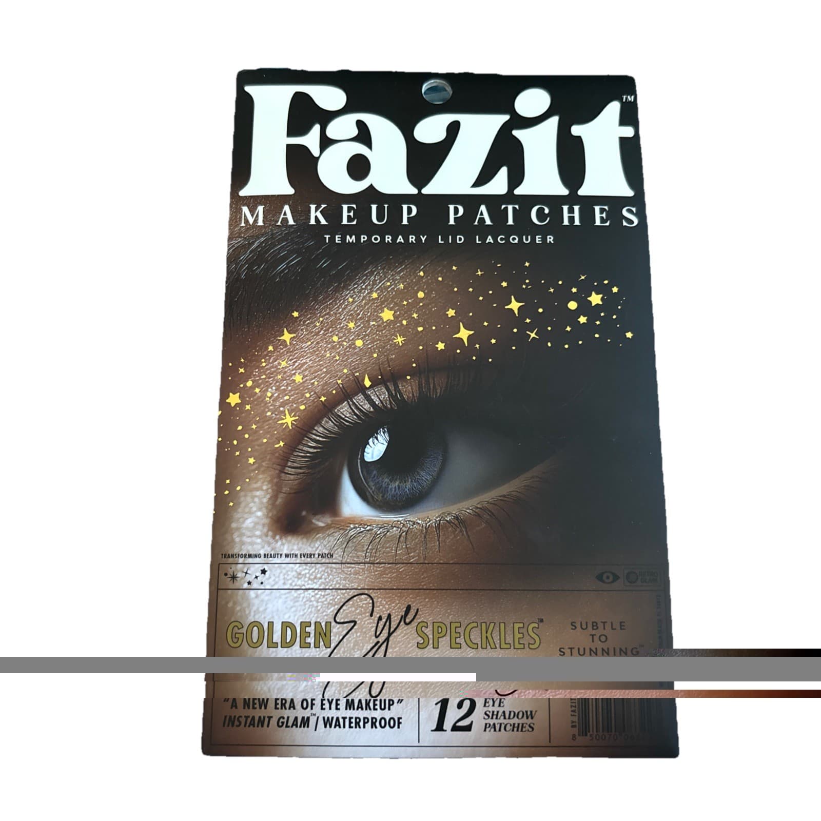 Fazit Gold Eyeshadow Makeup Patches in Golden Eye Speckles