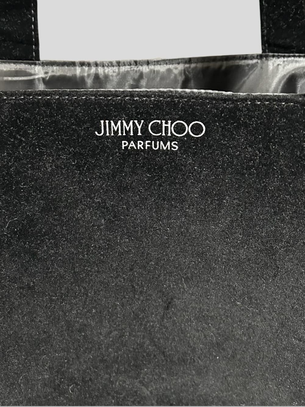 Jimmy Choo Black & Silver Glitter Tote - Thumbnail 3