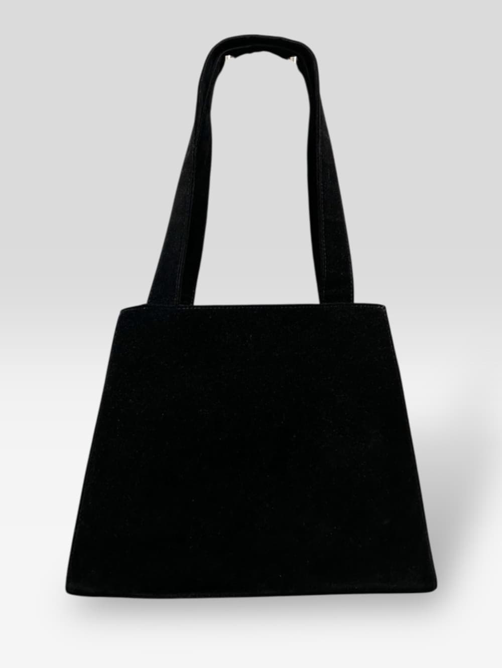 Jimmy Choo Black & Silver Glitter Tote - Thumbnail 6