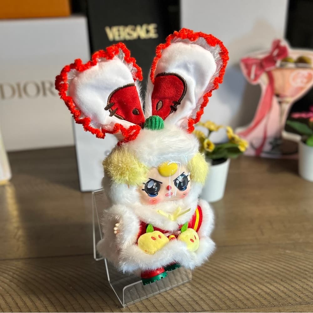 Baby Three Christmas Plush - Berry Plush Bunny - Thumbnail 4