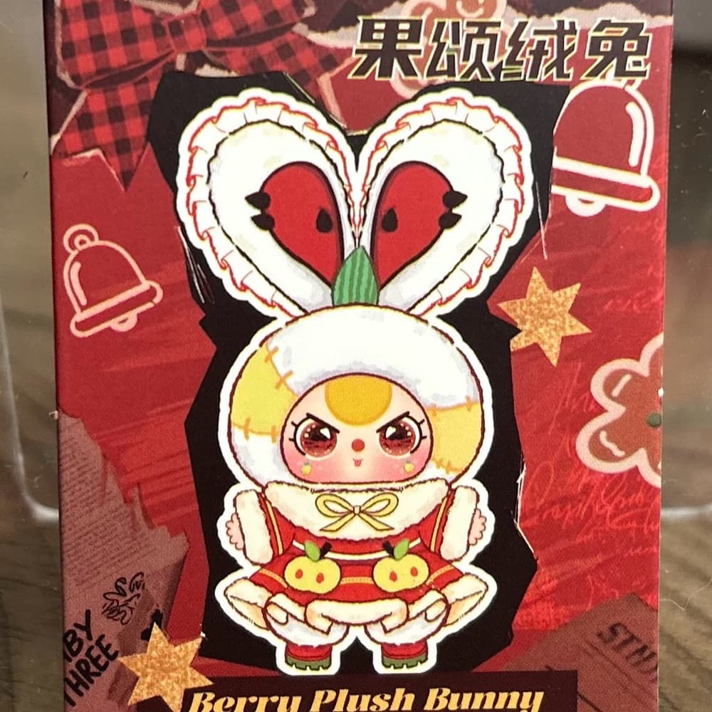 Baby Three Christmas Plush - Berry Plush Bunny - Thumbnail 10