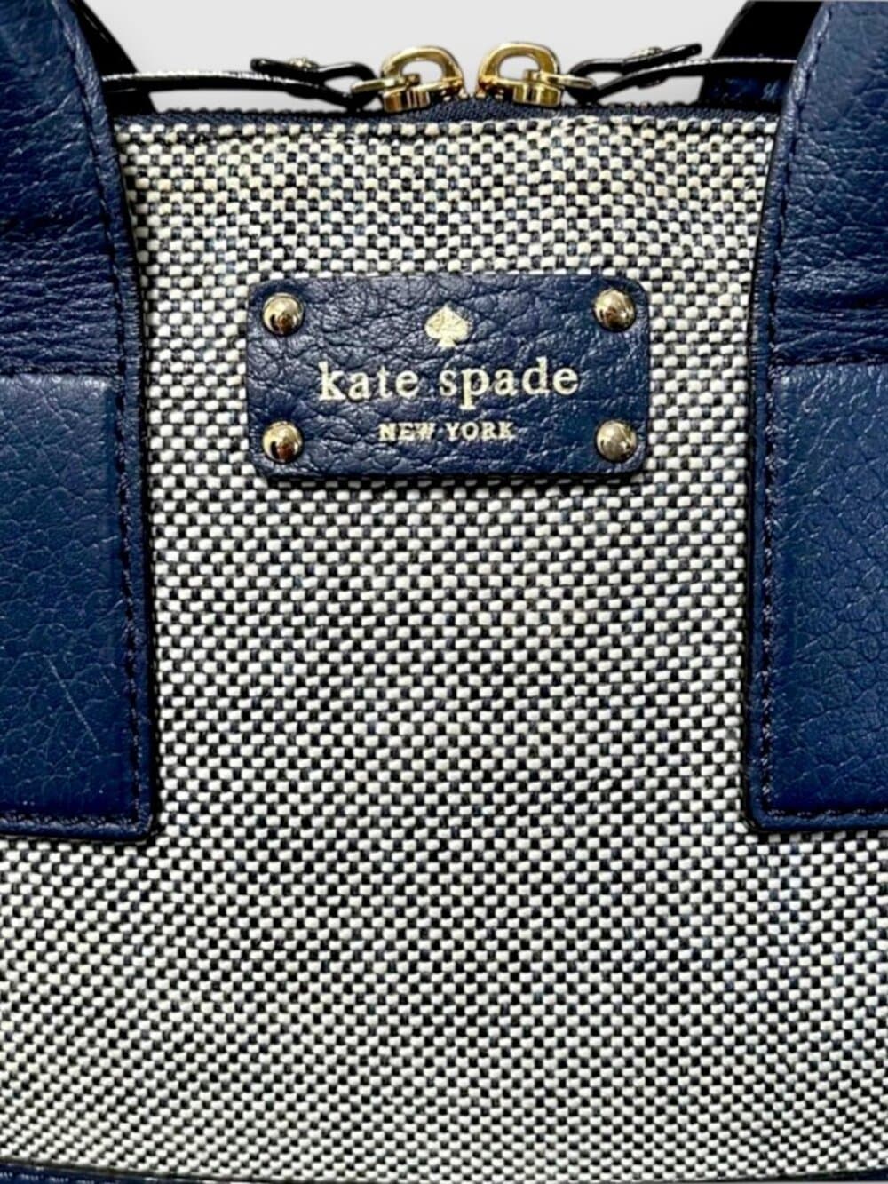 Kate Spade Dome-Top Tweed Satchel - Thumbnail 2
