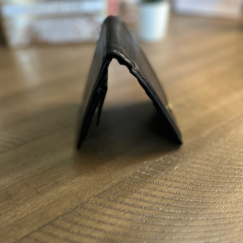 Dunhill Black Leather Bifold Wallet - Thumbnail 11