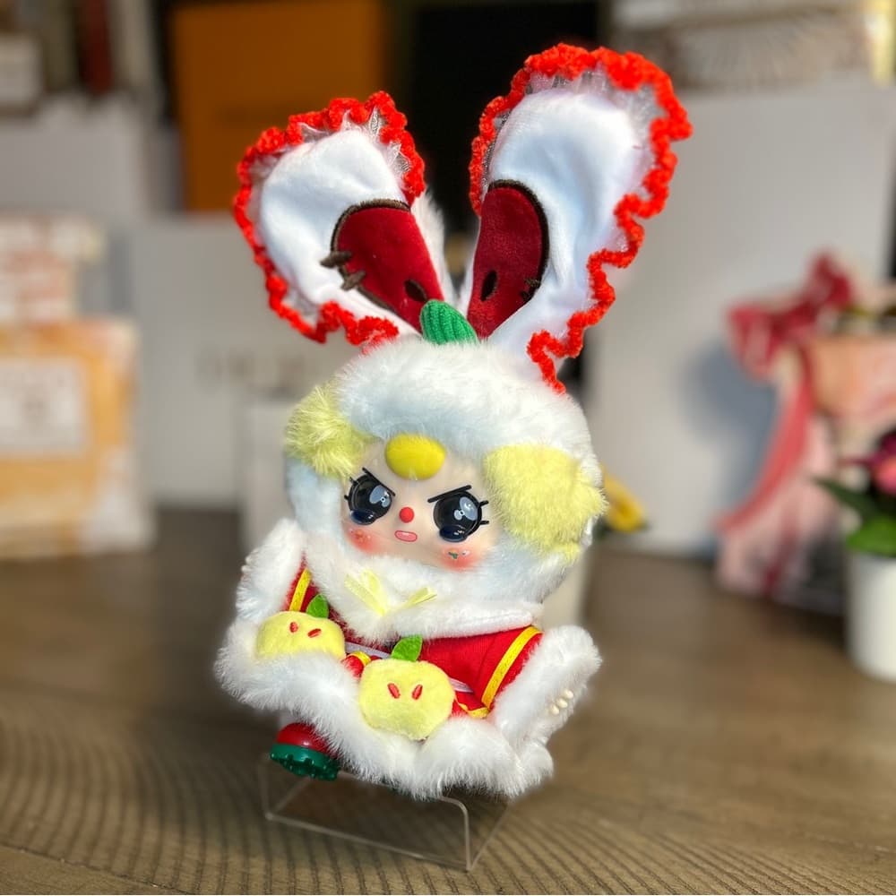 Baby Three Christmas Plush - Berry Plush Bunny - Thumbnail 2