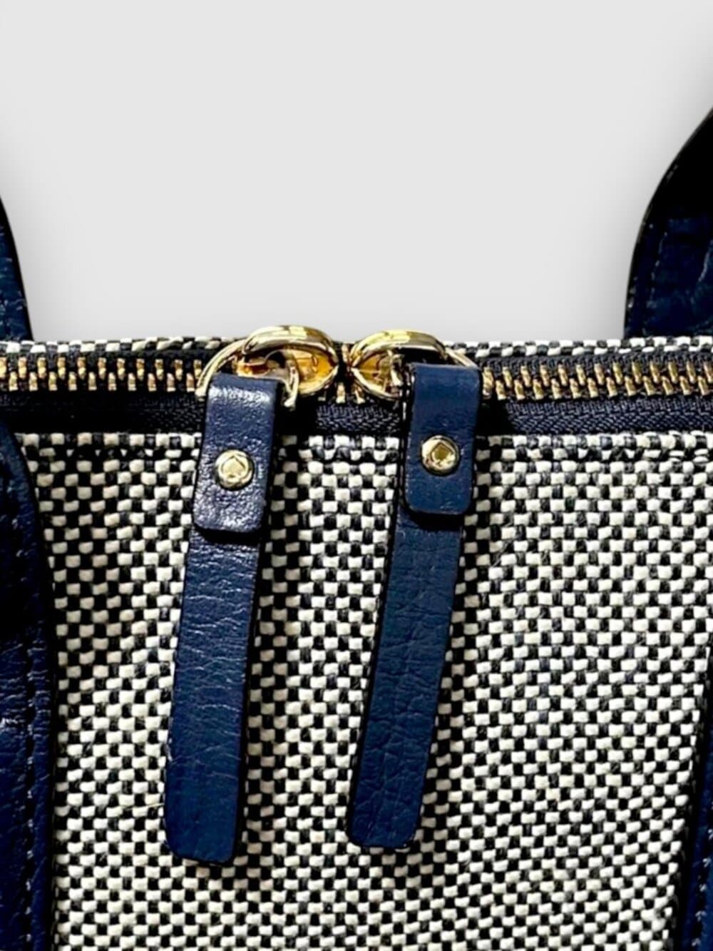 Kate Spade Dome-Top Tweed Satchel - Thumbnail 15