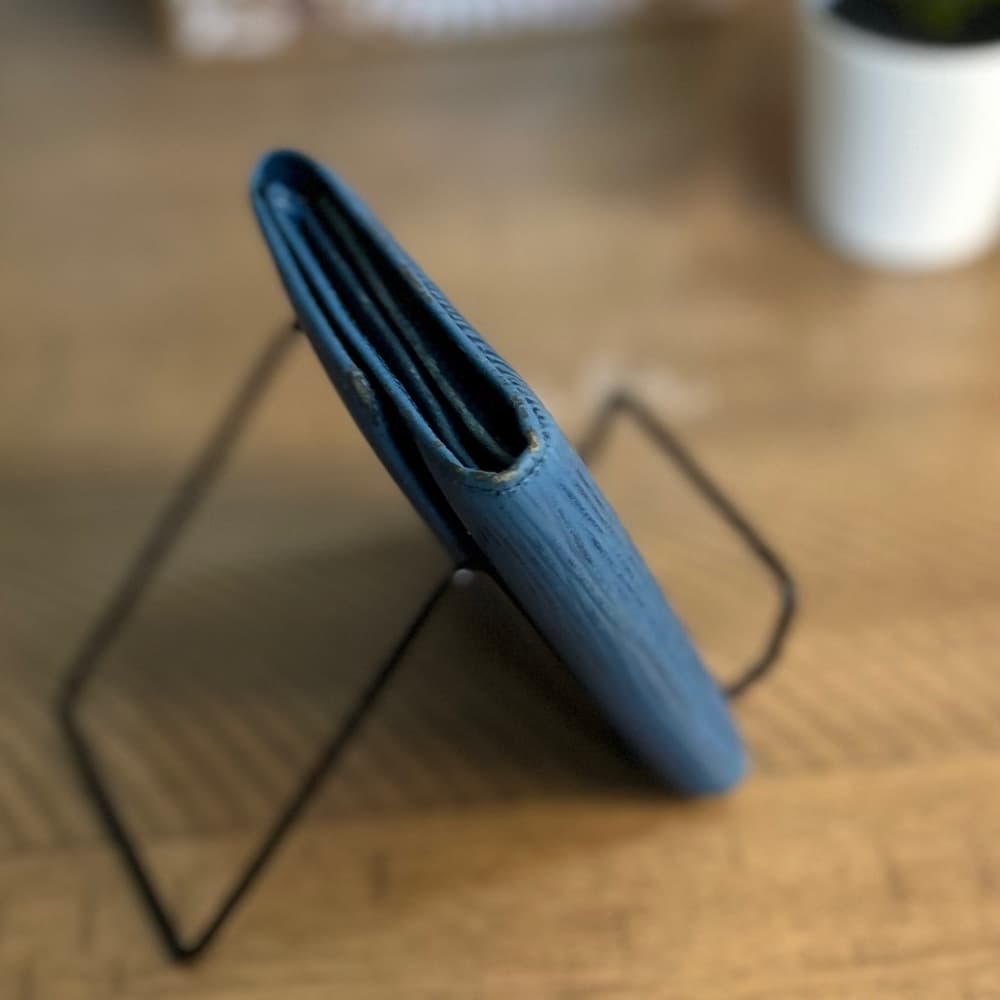 Louis Vuitton Blue Epi Trifold Wallet - Thumbnail 8