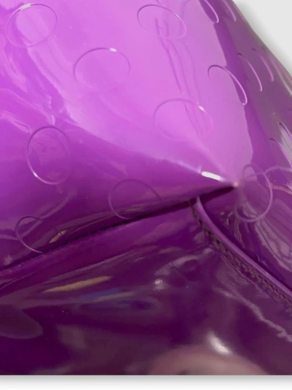 Kate Spade Purple Tote (Vinyl) - Thumbnail 11