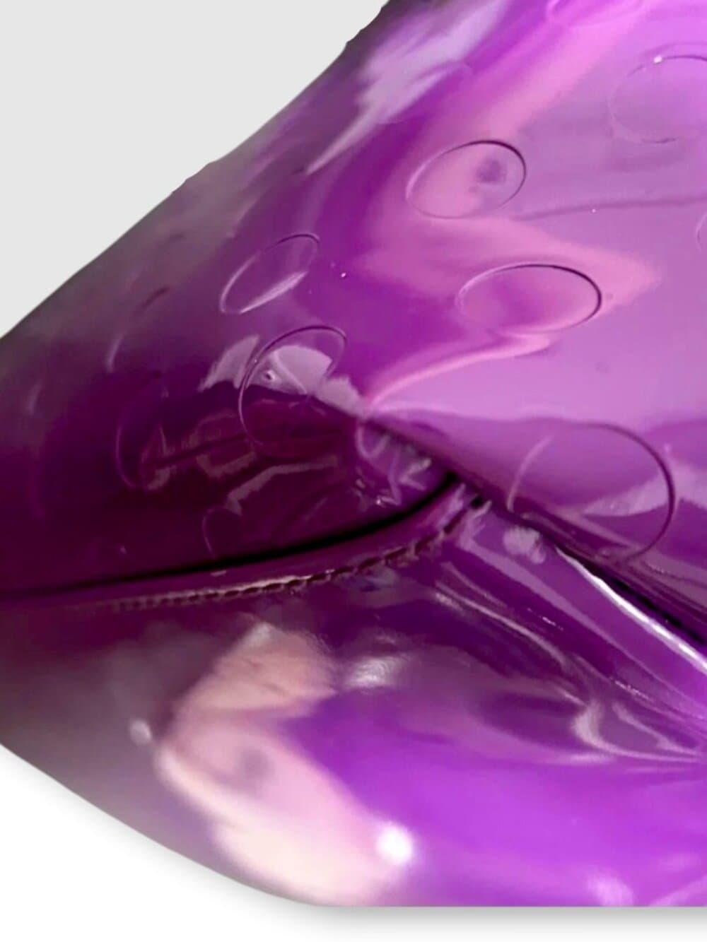 Kate Spade Purple Tote (Vinyl) - Thumbnail 12