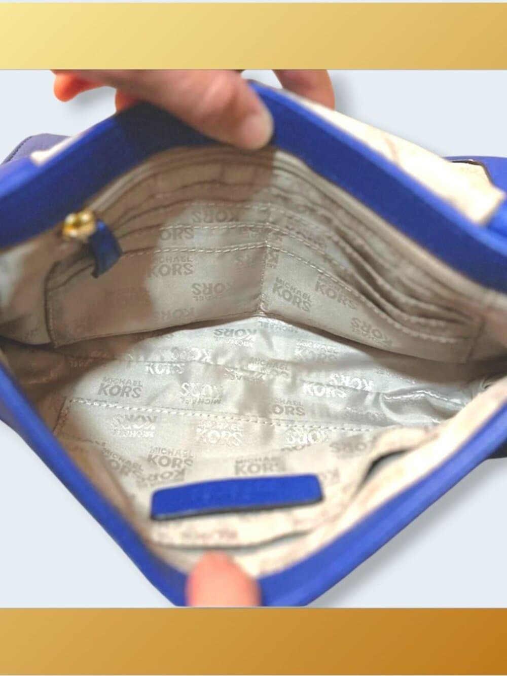 Michael Kors Electric Blue Shoulder Bag - Thumbnail 4