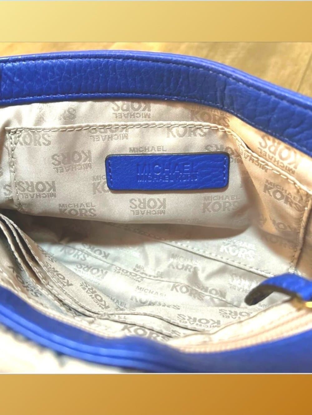 Michael Kors Electric Blue Shoulder Bag - Thumbnail 5
