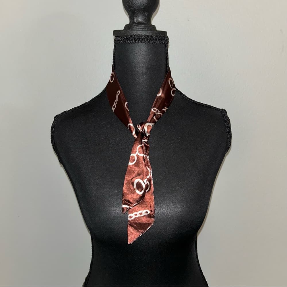 Unbranded Fashion Silk Scarf NWOT - Thumbnail 3