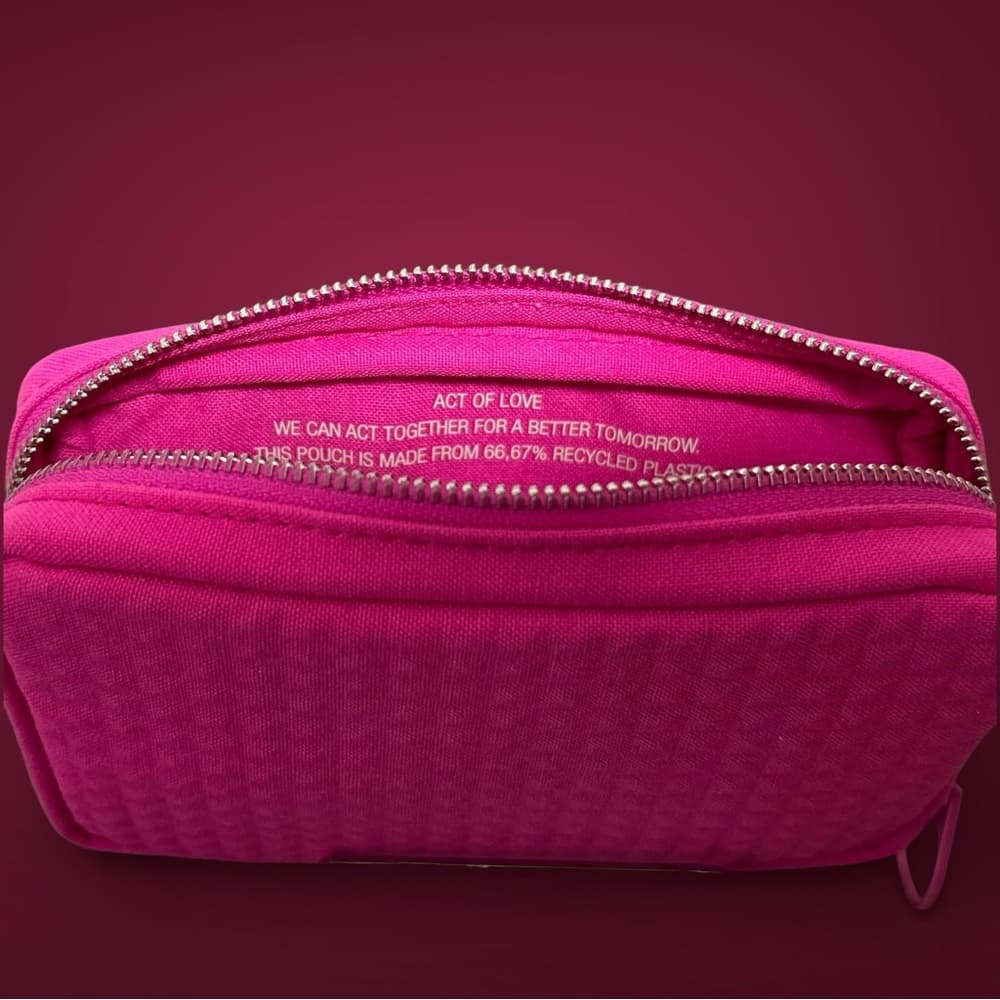 Valentino Garavani NWOT Pink Cosmetic Bag - Thumbnail 4