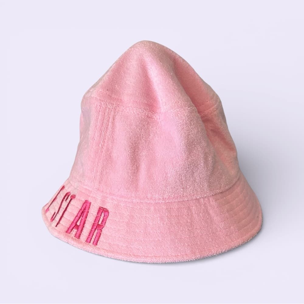 Jeffree Star Pink Fleece Embroidered Bucket Hat NWOT - Thumbnail 6