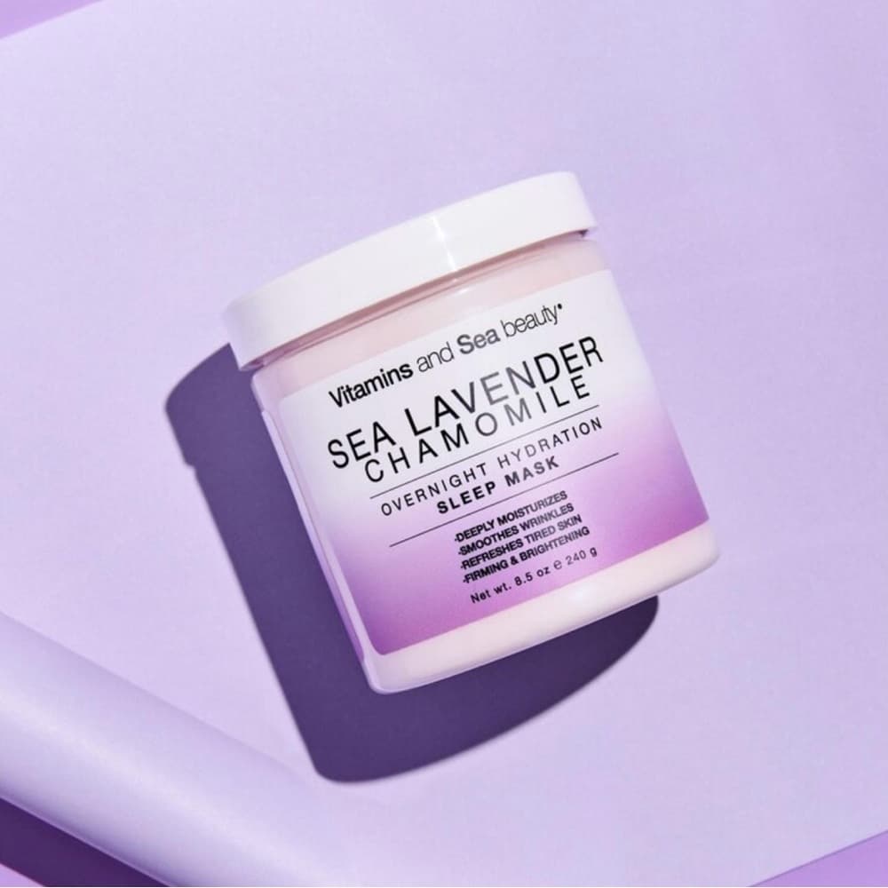 Vitamins & Sea Beauty - Sea Lavender Chamomile Hydration Sleep Mask