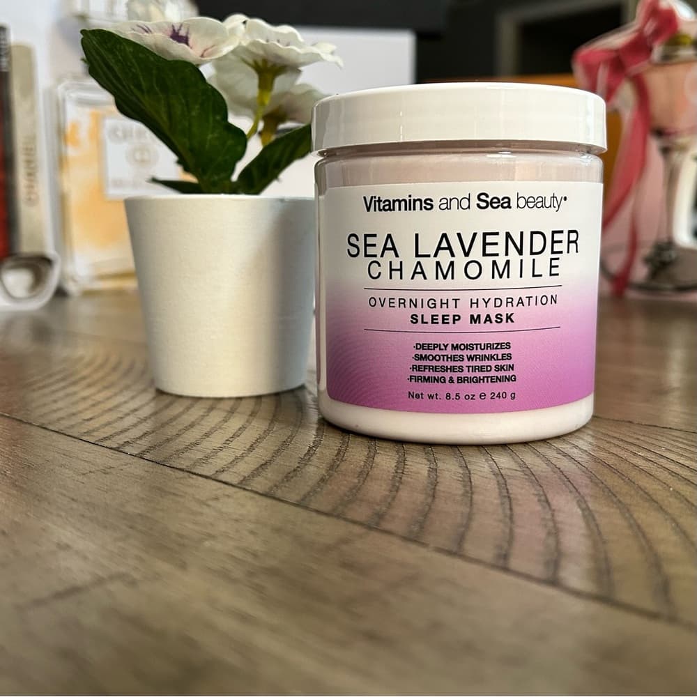 Vitamins & Sea Beauty - Sea Lavender Chamomile Hydration Sleep Mask - Thumbnail 3