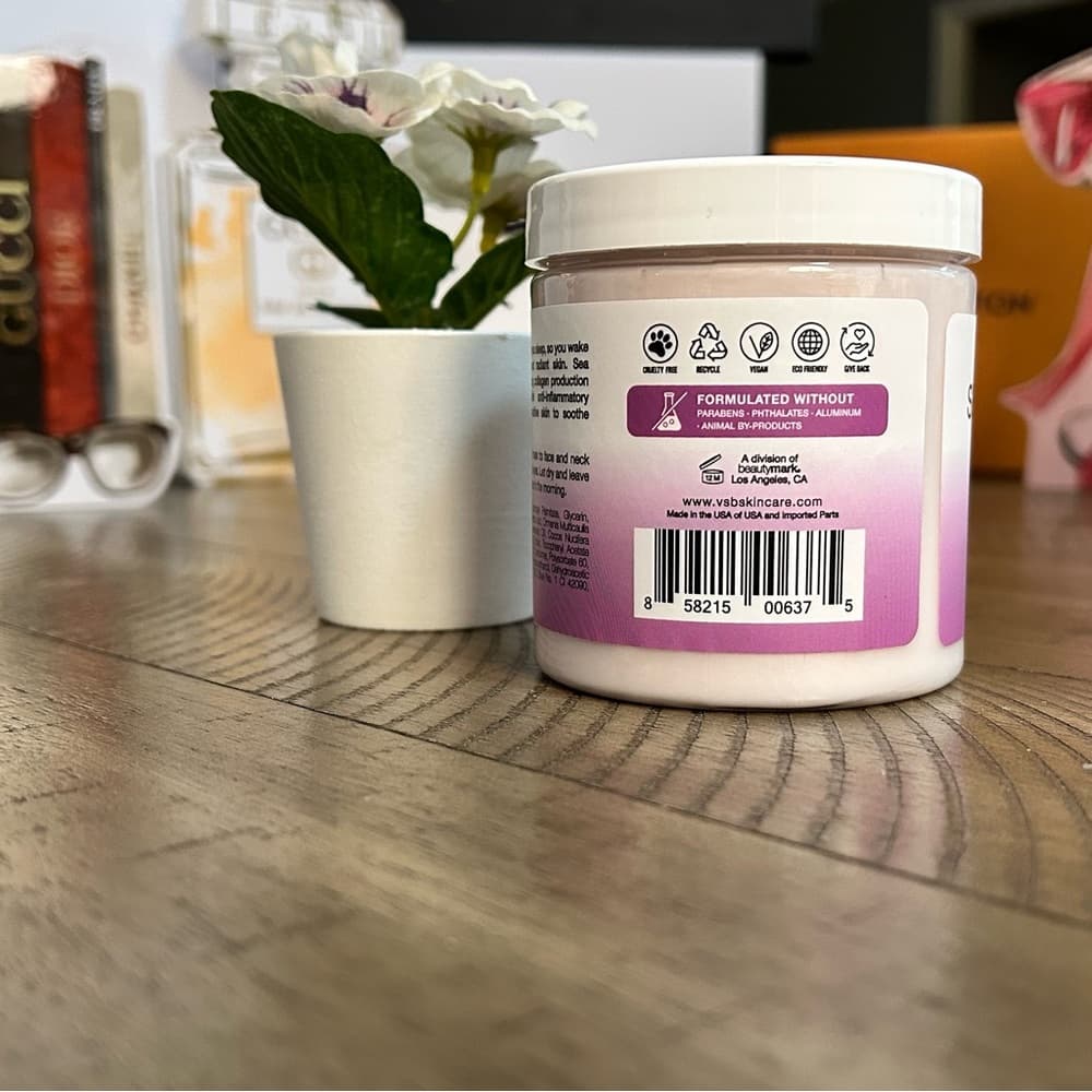 Vitamins & Sea Beauty - Sea Lavender Chamomile Hydration Sleep Mask - Thumbnail 5