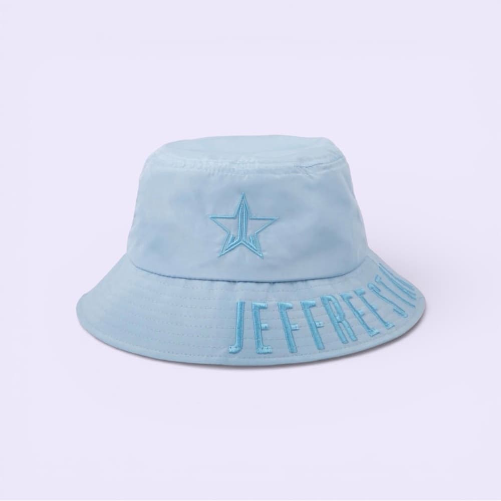 Jeffree Star Embroidered Light Blue Bucket Hat