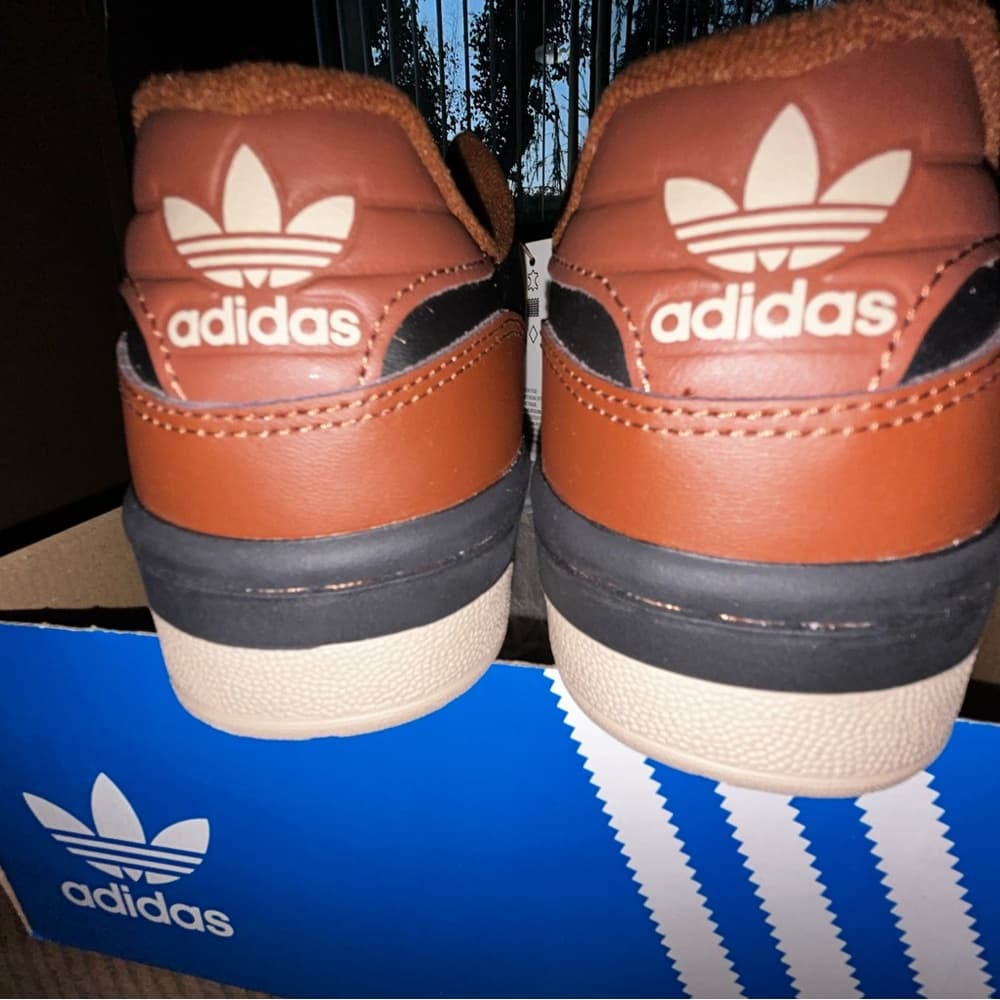 Adidas Rivalry Low Brown and Black Retro Sneakers - Thumbnail 7
