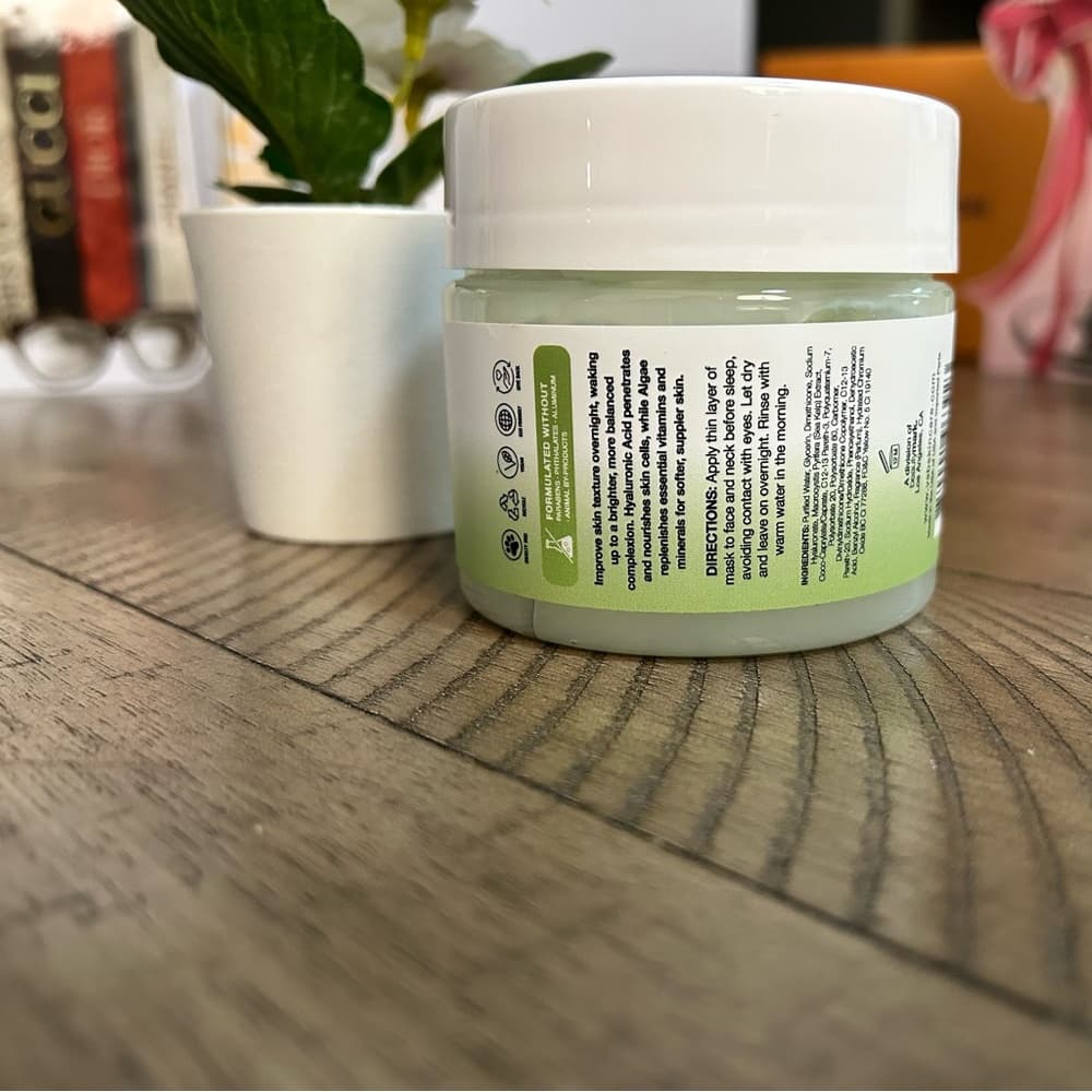 Vitamins & Sea Beauty - Sea Kelp Hyaluronic Acid Bouncy Sleep Mask - Thumbnail 5