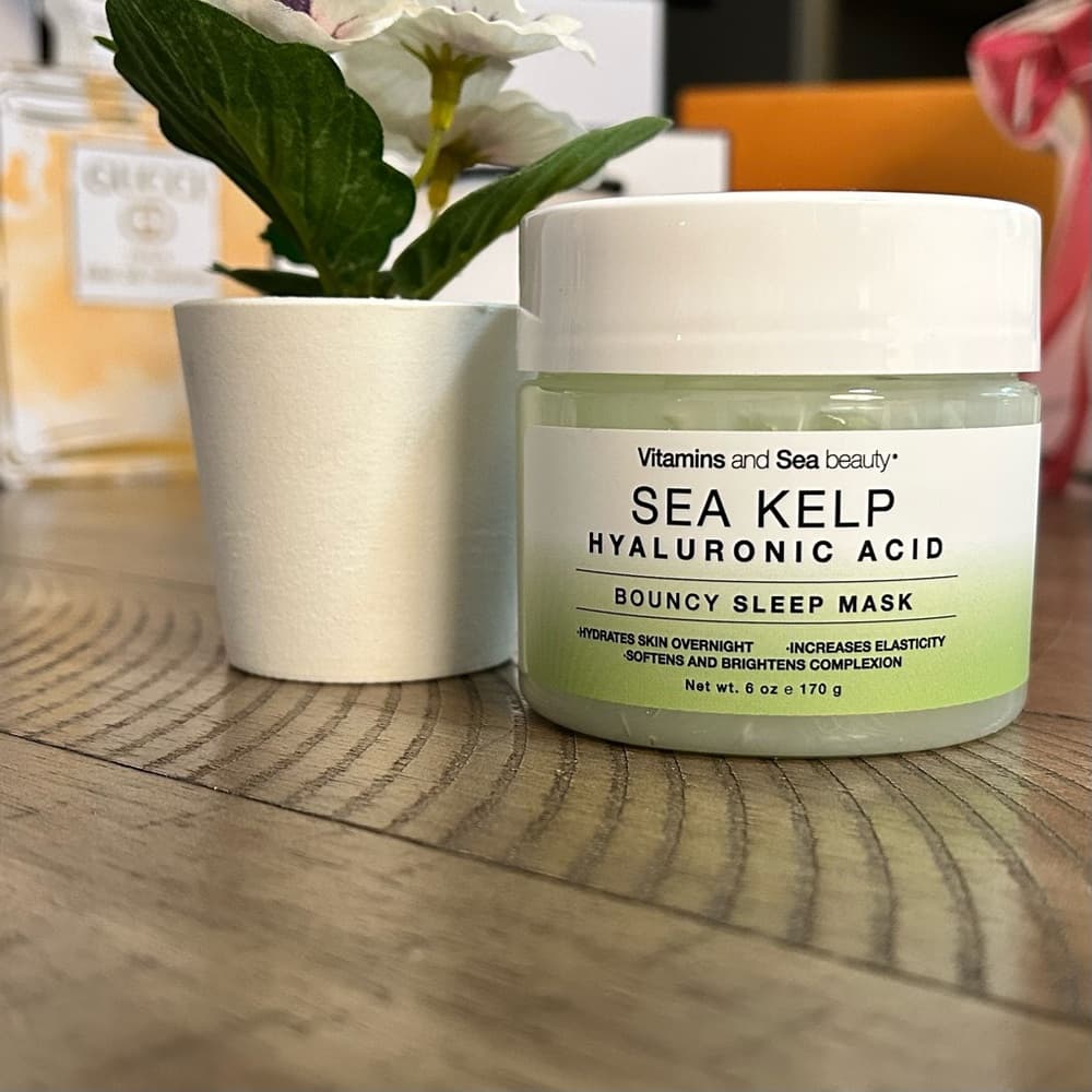 Vitamins & Sea Beauty - Sea Kelp Hyaluronic Acid Bouncy Sleep Mask - Thumbnail 4
