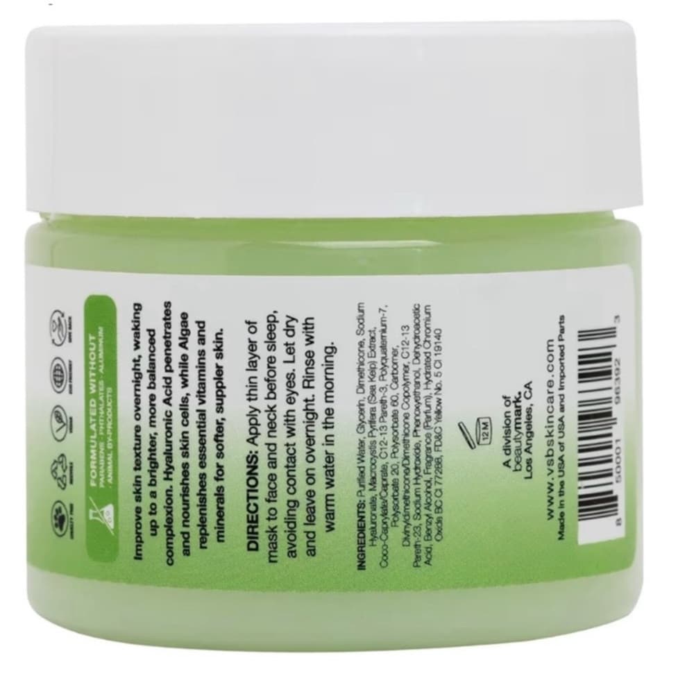 Vitamins & Sea Beauty - Sea Kelp Hyaluronic Acid Bouncy Sleep Mask - Thumbnail 2