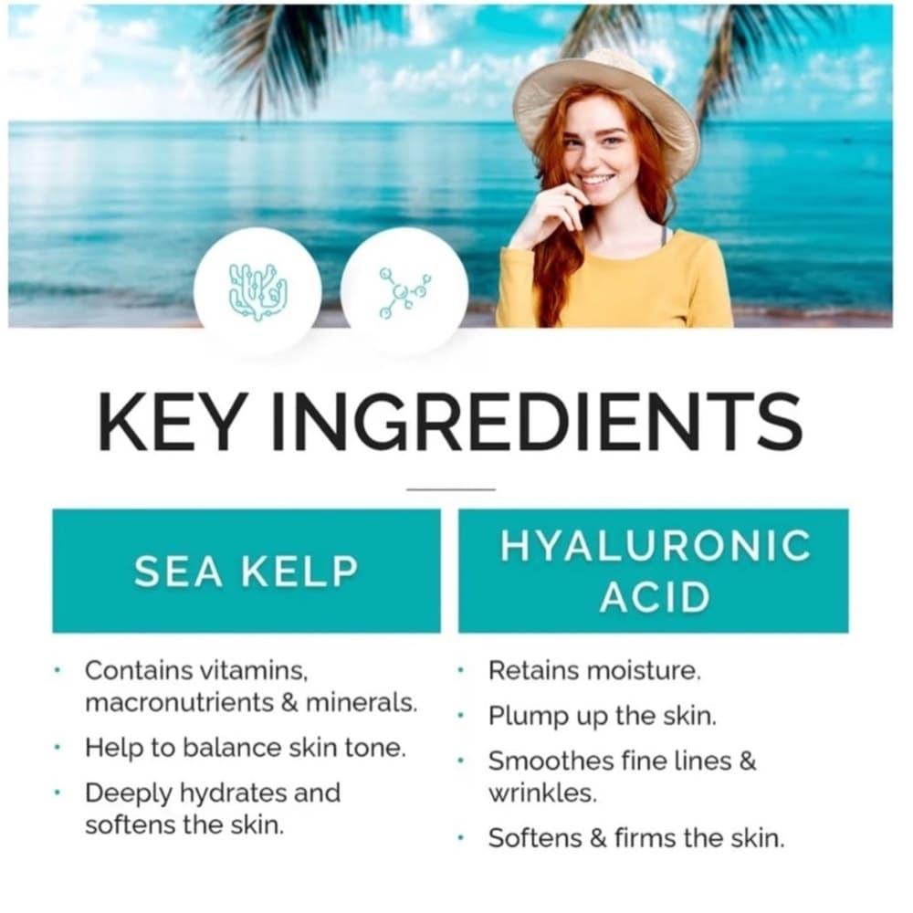 Vitamins & Sea Beauty - Sea Kelp Hyaluronic Acid Bouncy Sleep Mask - Thumbnail 3