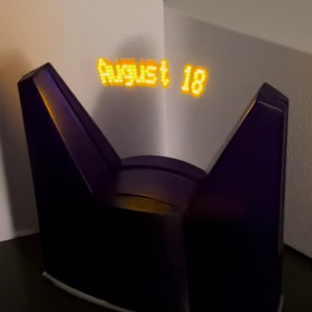 Floating Message Programmable Clock by Fantazein - EUC - Thumbnail 2