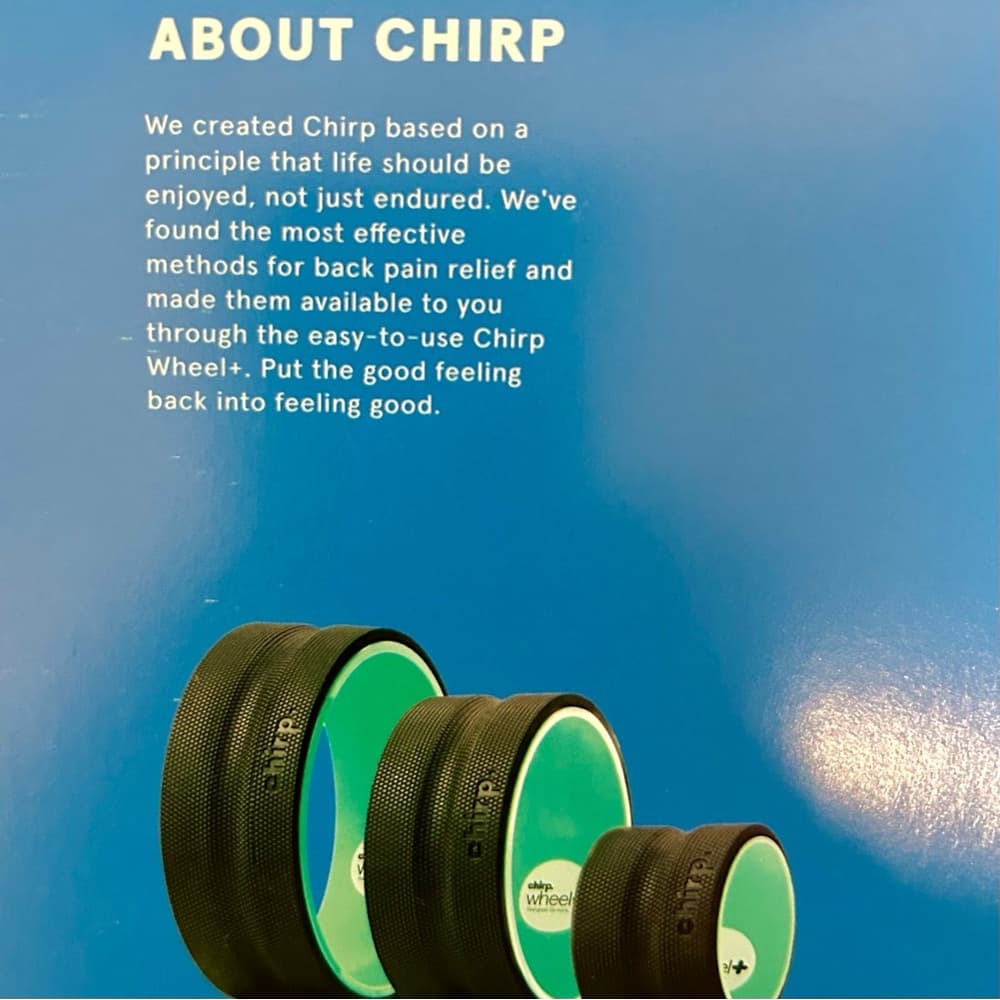 Chirp Wheel+ Spine Stretching set - Thumbnail 13