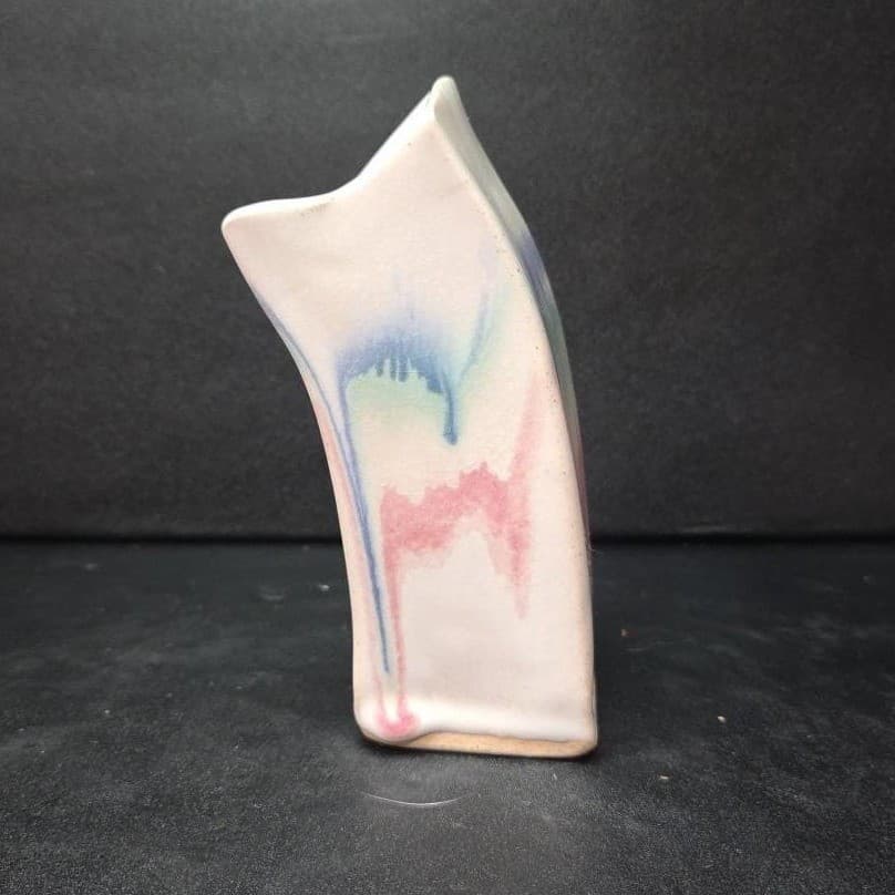 Abstract Southwestern Style Studio Pottery Vase, Mixie Signed Replacement Vessel - Thumbnail 4