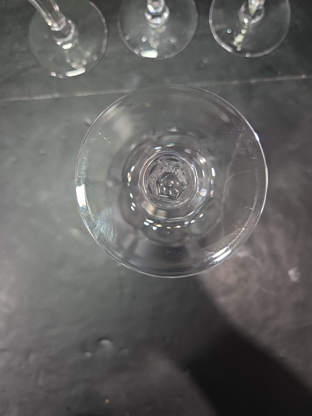 Atlantis Evora Panel Cut Crystal Glasses, Set of 4, Water Glasses, Wine Glasses - Thumbnail 7