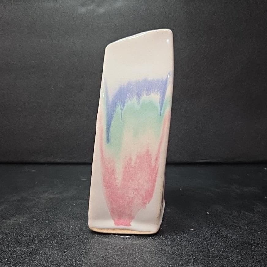 Abstract Southwestern Style Studio Pottery Vase, Mixie Signed Replacement Vessel - Thumbnail 5
