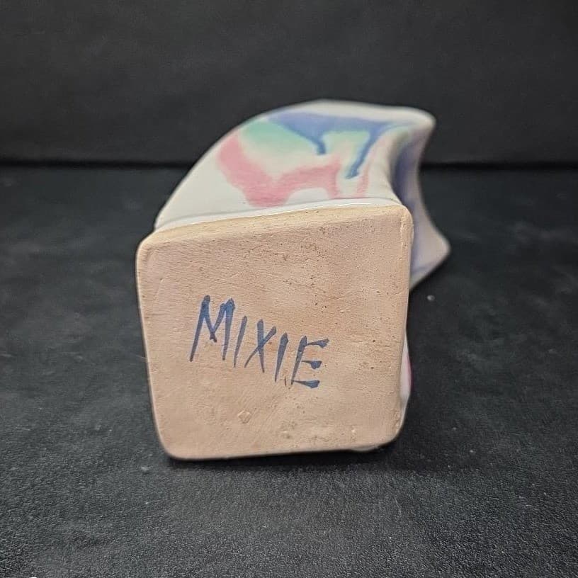 Abstract Southwestern Style Studio Pottery Vase, Mixie Signed Replacement Vessel - Thumbnail 8