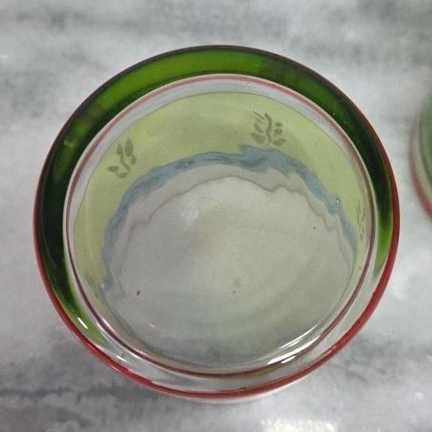 Pier 1 Imports Inspired Lowball Tumblers, Set of 2, Vintage Rocks Glasses - Thumbnail 8