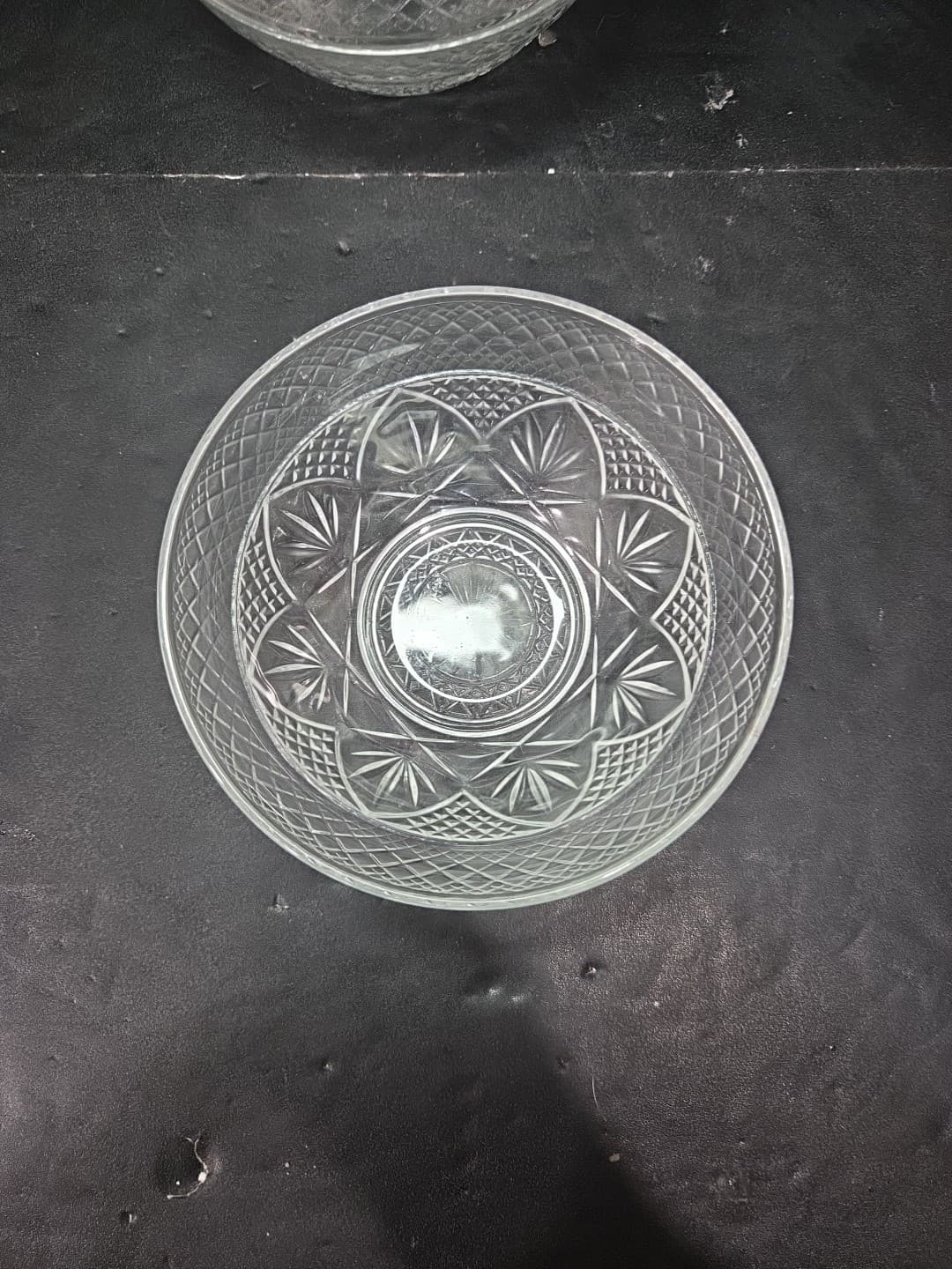 J. G. Durand Cristal D'ARQUES Star Pattern Glass Cereal Soup Bowl 5-½" Set Of 4 - Thumbnail 6