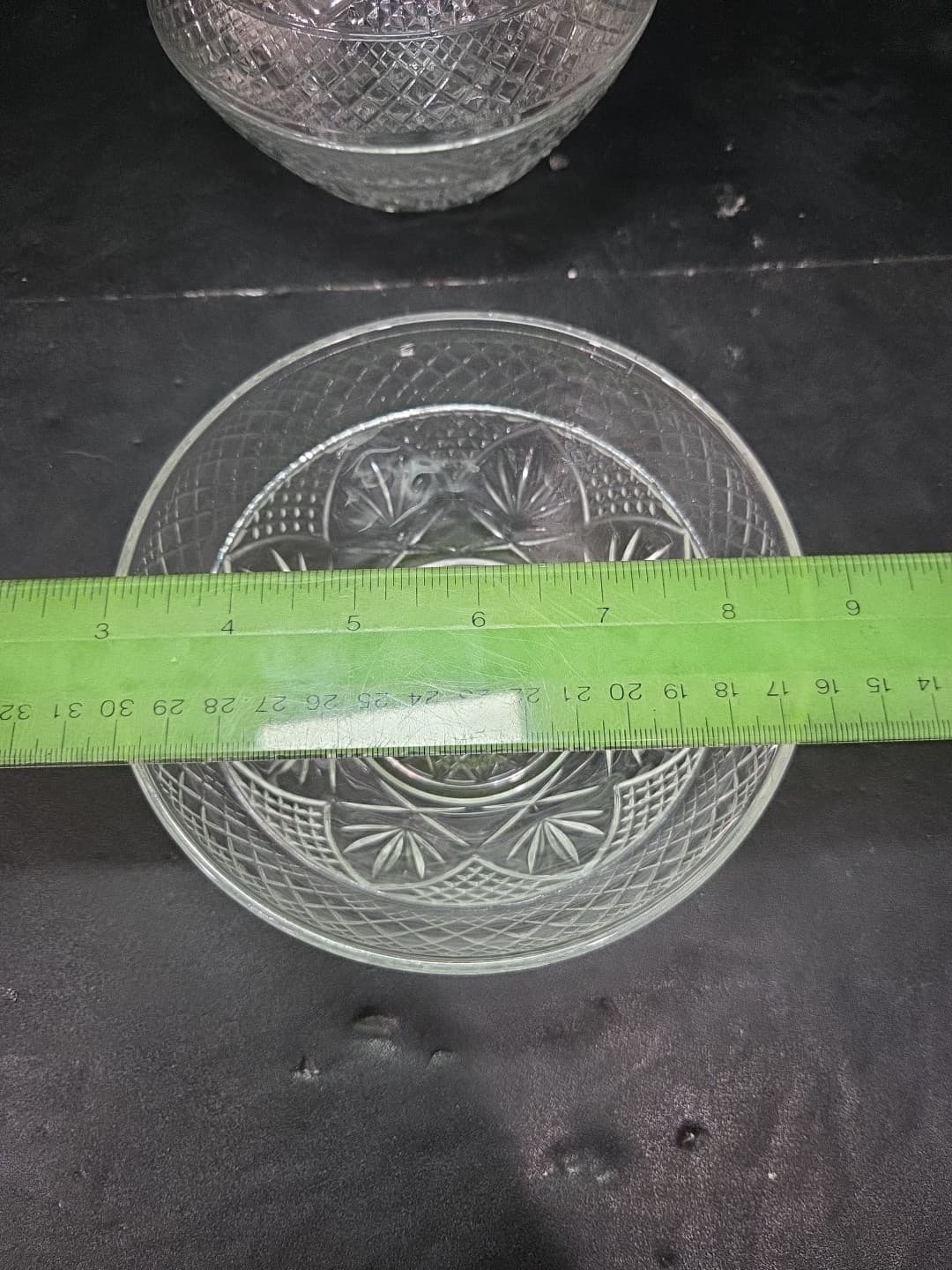 J. G. Durand Cristal D'ARQUES Star Pattern Glass Cereal Soup Bowl 5-½" Set Of 4 - Thumbnail 8