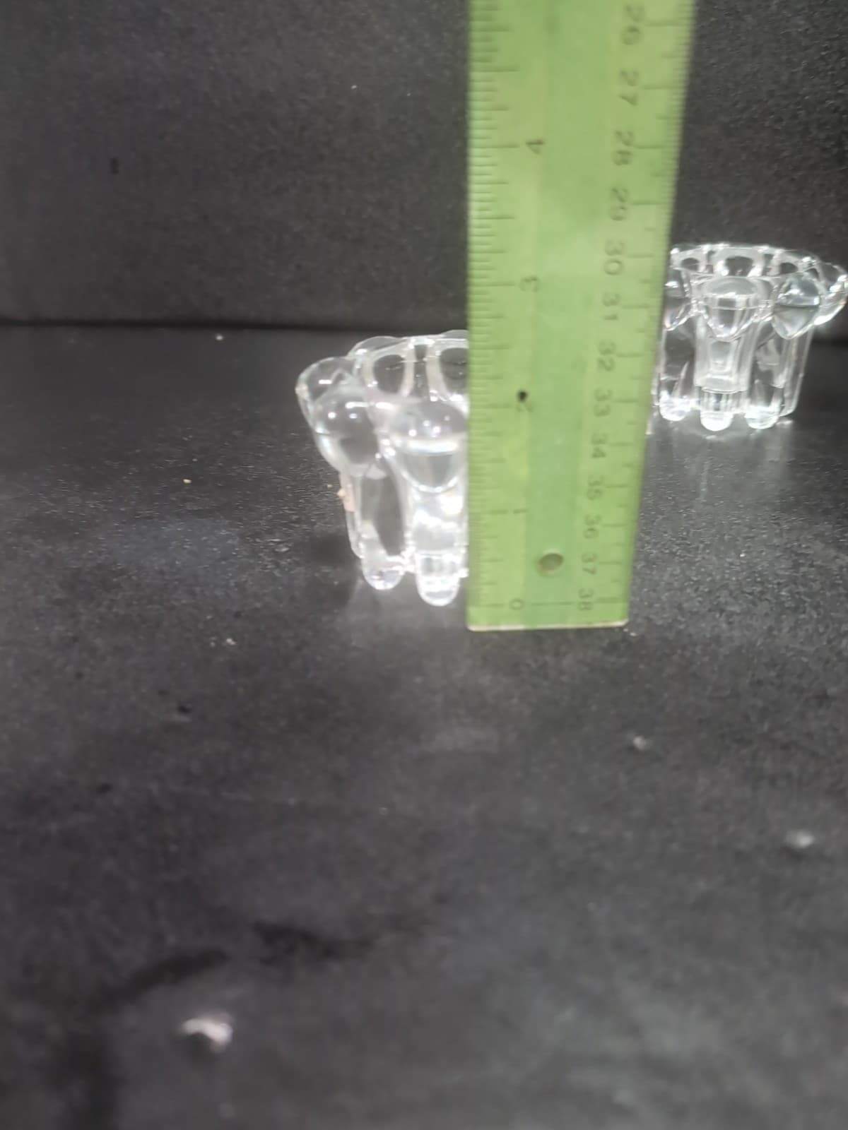 Reims Bubble Glass Candle Votive Set, Clear Glass Holders, Candlelight, Set of 2 - Thumbnail 8