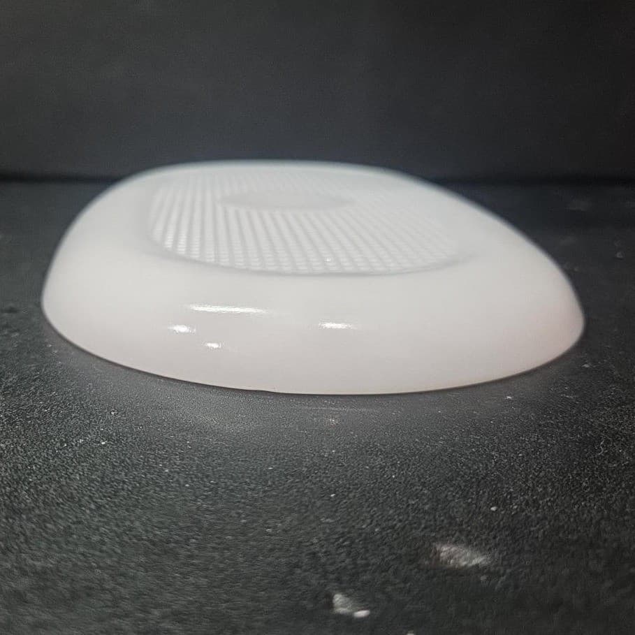 Federal White Milk Glass Oval Sandwich Tray, Vintage Snack Plate Only, Tableware - Thumbnail 8