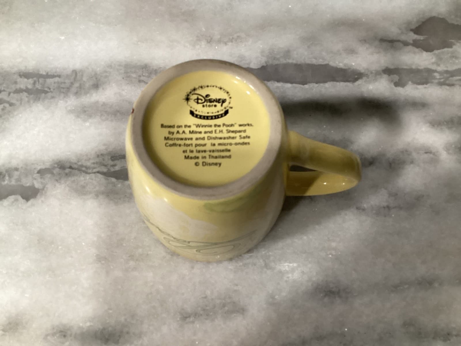 Disney Store Winnie the Pooh 16 Oz Coffee Cup Mug Ceramic Handle - Thumbnail 9