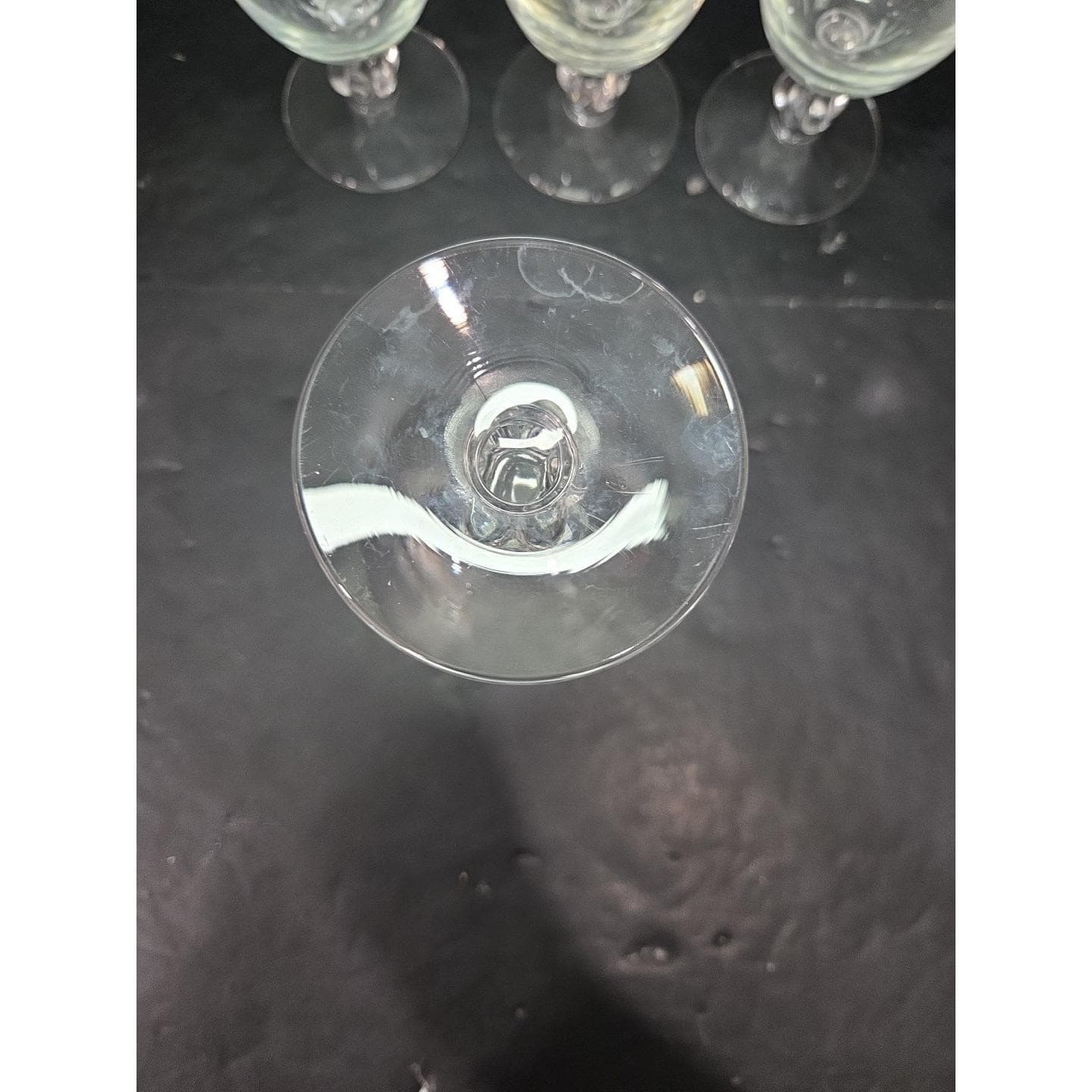 Libbey Etched Wheat Iced Tea Glasses, Vintage MCM Stemware, Set of 4, Drinkware - Thumbnail 7