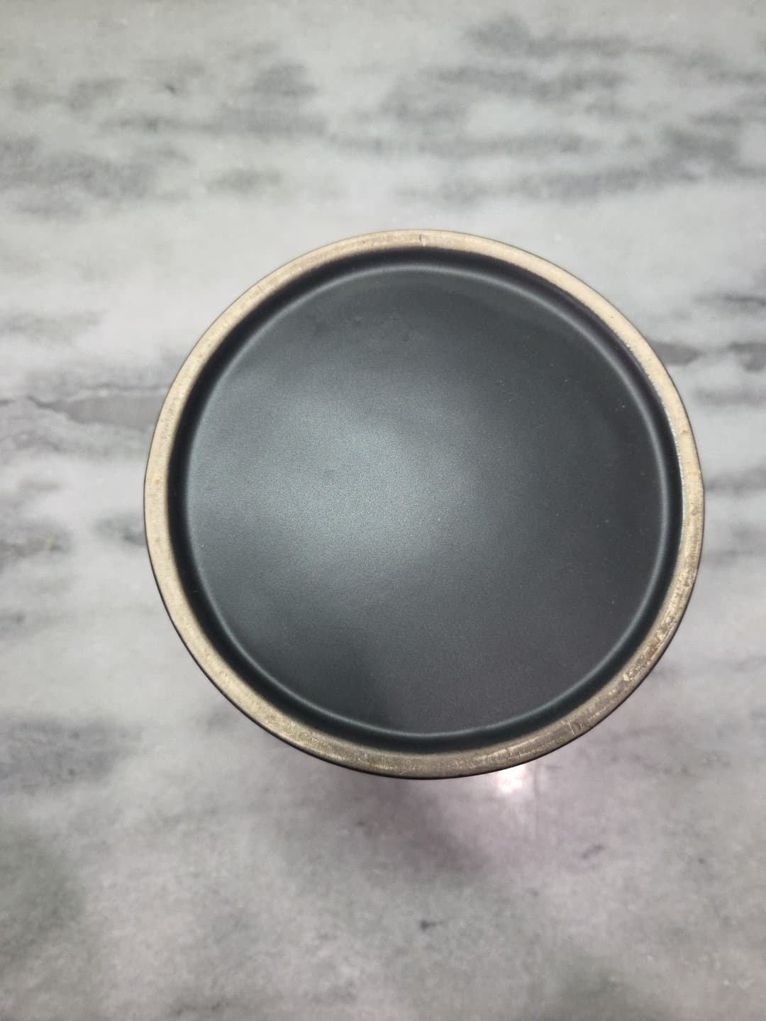 Pyrex Matte Black Utensil Holder, Vintage Kitchen Vessel, Stoneware Vase, Decor - Thumbnail 7