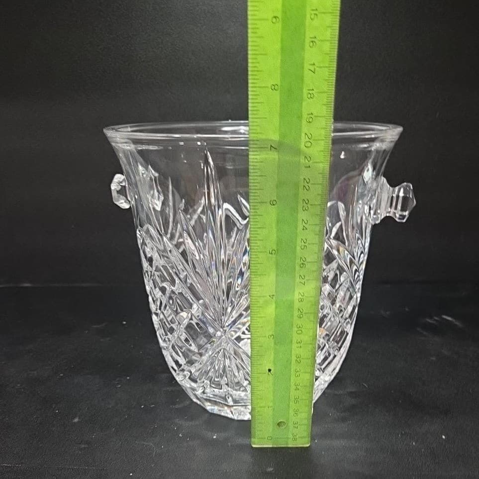 Shannon Godinger Crystal Dublin Ice Bucket, Vintage Glass Champagne Holder - Thumbnail 9