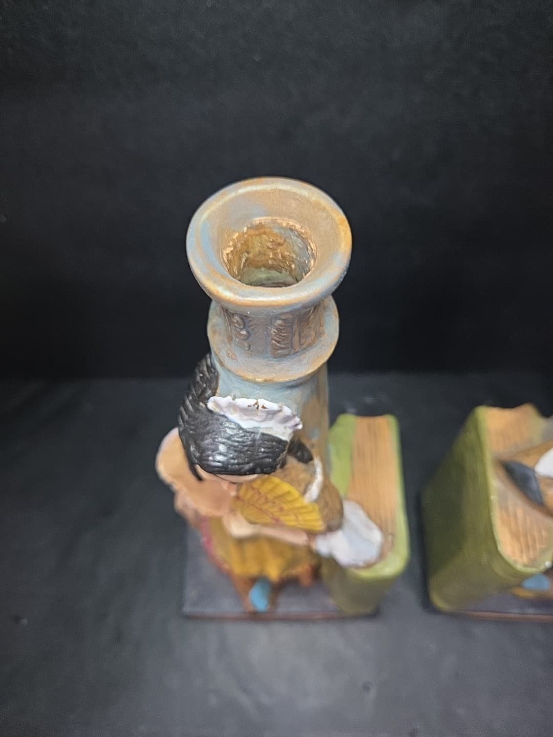 Harlequin Mask Mardi Gras Decanters, Bookend Gimignano Borghini, Lacrima Christi - Thumbnail 6