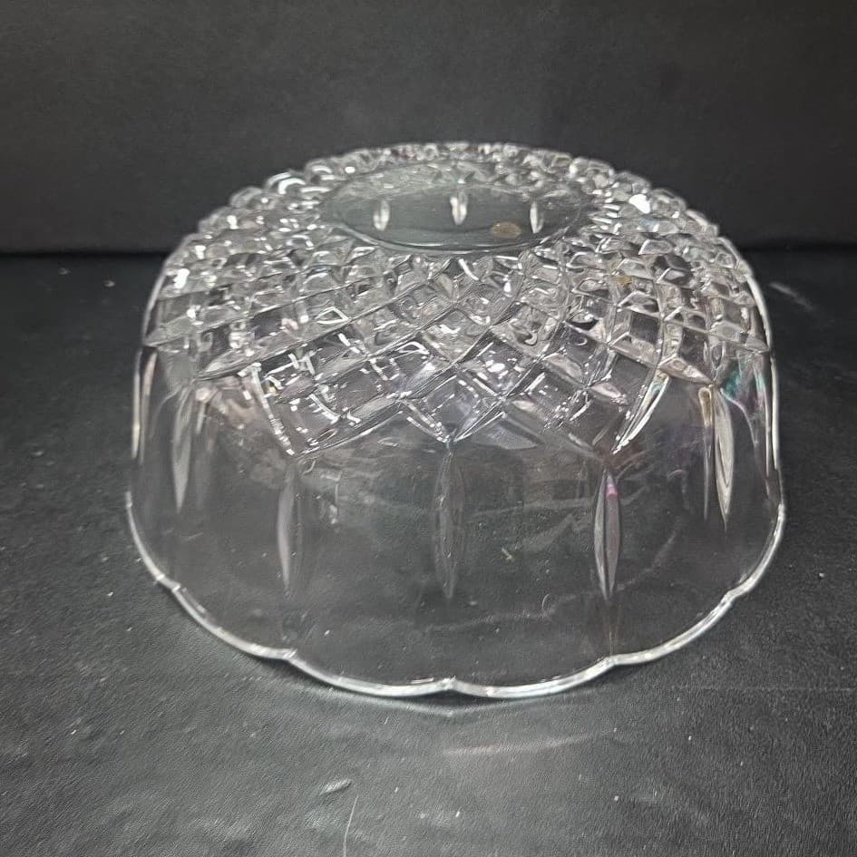 RCR Lead Crystal Bowl, Vintage Opera Collection Dish, Replacement Centerpiece - Thumbnail 7