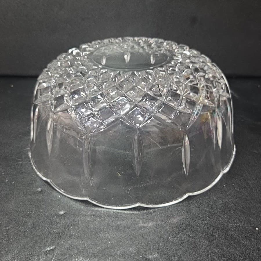 RCR Lead Crystal Bowl, Vintage Opera Collection Dish, Replacement Centerpiece - Thumbnail 10