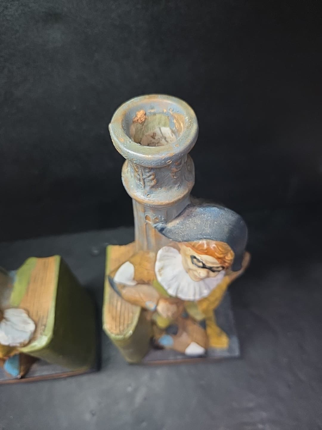 Harlequin Mask Mardi Gras Decanters, Bookend Gimignano Borghini, Lacrima Christi - Thumbnail 5