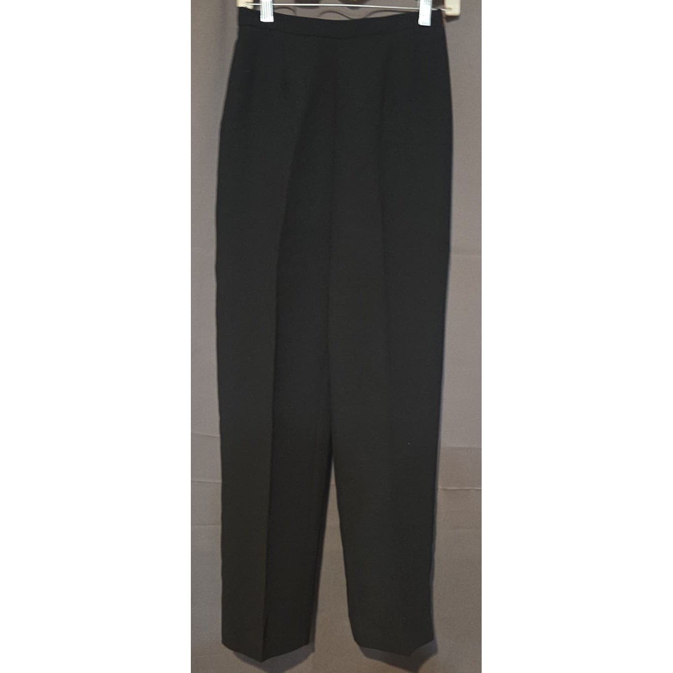 Jessica Howard Womens 2 Piece Pant Suit Set, Black Embroidered Trim, Size 6 - Thumbnail 8