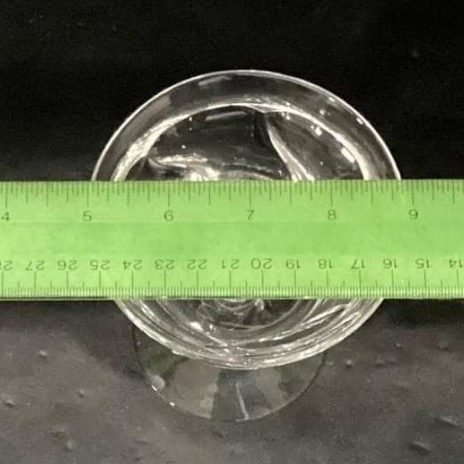 Fostoria Jamestown Clear Champagne Coupes, Set of 4, Vintage Dessert Glasses - Thumbnail 7