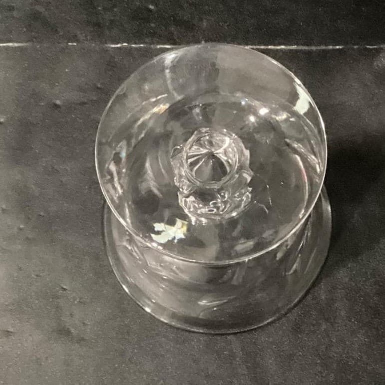 Fostoria Jamestown Clear Champagne Coupes, Set of 4, Vintage Dessert Glasses - Thumbnail 5